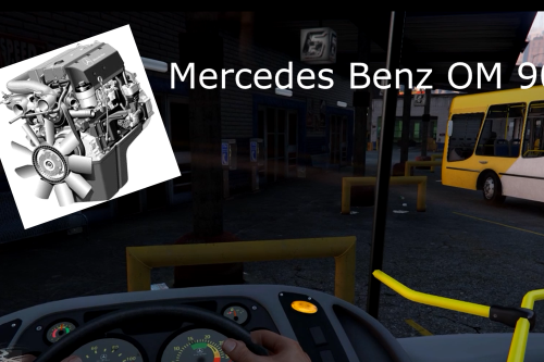 Mercedes Benz OM 904 [Bus sounds]